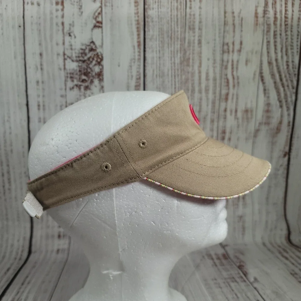 Georgia Bulldogs NCAA Football Nike Team Pink Beige‎ Adjustable Strap Visor